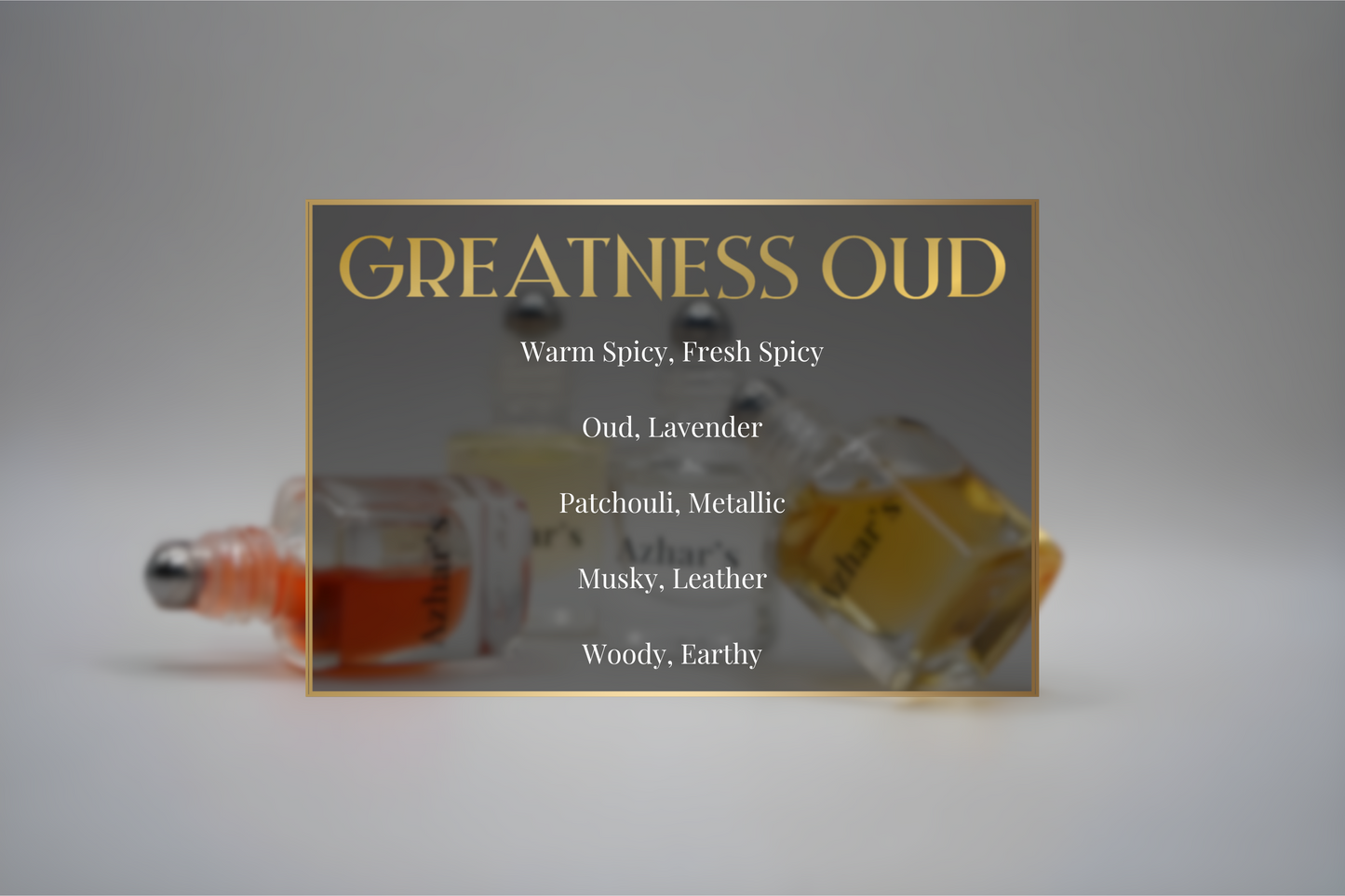 Oud For Greatness